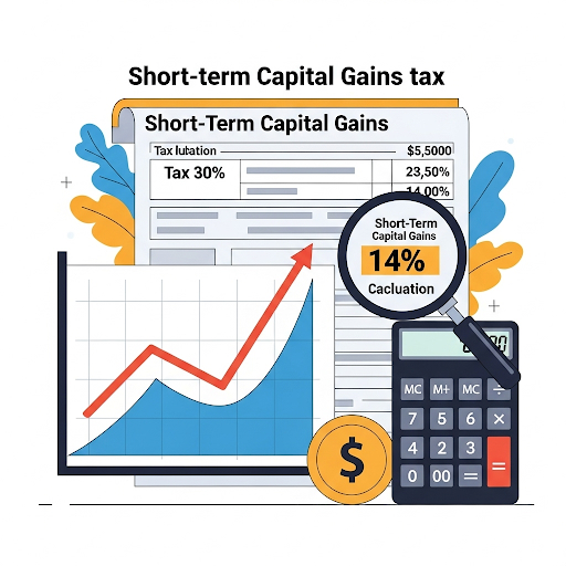 short term capital gain tax